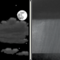 Friday Night: A 40 percent chance of showers after 2am.  Partly cloudy, with a low around 44. West northwest wind 6 to 10 mph becoming southwest after midnight. 