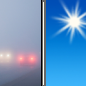 Memorial Day: Areas of dense fog before 11am.  Otherwise, partly sunny, then gradually becoming sunny, with a high near 80. Light and variable wind. 