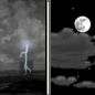 Sunday Night: A chance of showers and thunderstorms before 8pm.  Partly cloudy, with a low around 65.