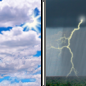Sunday: A chance of showers and thunderstorms after 2pm.  Mostly cloudy, with a high near 76.