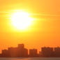 Monday: Mostly sunny and hot, with a high near 91.